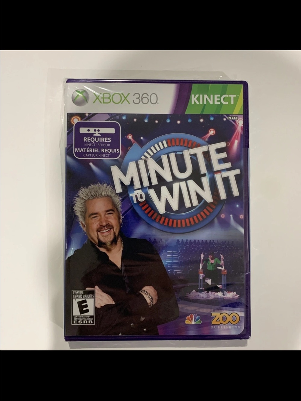 Minute to Win It Kinect Game - Brand New - Factory Sealed